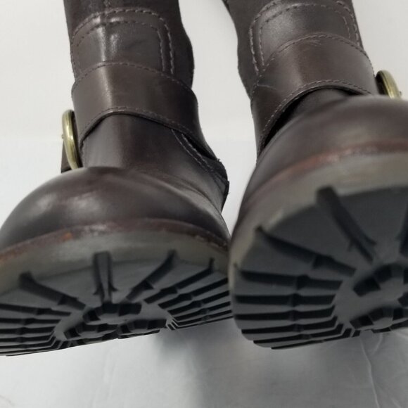 Timberland Bethel Brown Riding Tall Leather Rugged Boots 6.5M Style No. 23689 - Picture 15 of 15